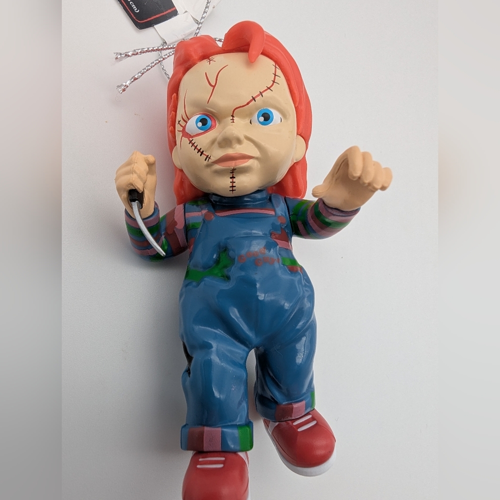 CHUCKY CHILDS PLAY HORROR CHRISTMAS ORNAMENT FIGURE - HALLOWEEN XMAS